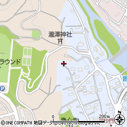 埼玉県飯能市矢颪162周辺の地図