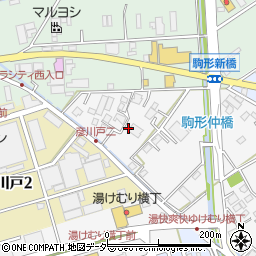 埼玉県三郷市駒形392周辺の地図