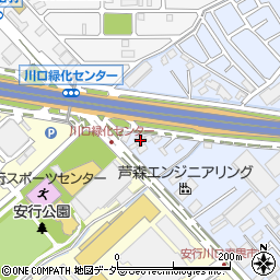 埼玉県川口市安行吉蔵231周辺の地図