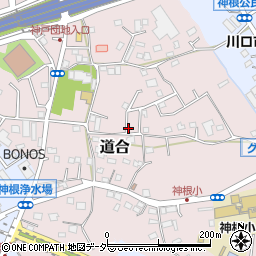 生活ホーム道合荘周辺の地図