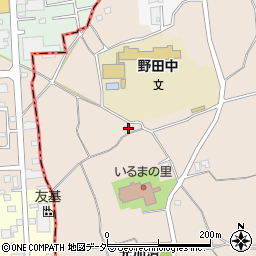 埼玉県入間市野田1654周辺の地図