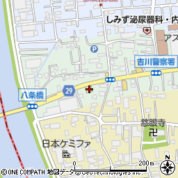 埼玉県三郷市上彦名106周辺の地図