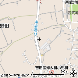埼玉県入間市野田1298周辺の地図