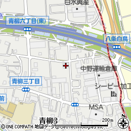 株式会社ソーケン　第二工場周辺の地図