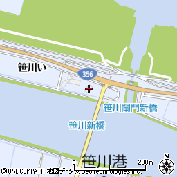 千葉県香取郡東庄町笹川い6902周辺の地図