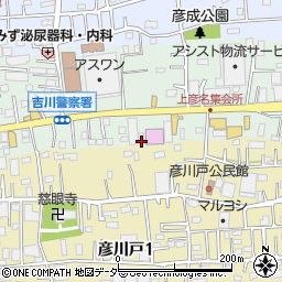 埼玉県三郷市上彦名213周辺の地図