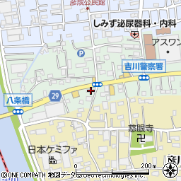 埼玉県三郷市上彦名113周辺の地図