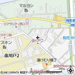埼玉県三郷市駒形401周辺の地図
