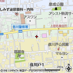 埼玉県三郷市上彦名211周辺の地図