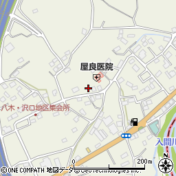 埼玉県狭山市笹井2581周辺の地図