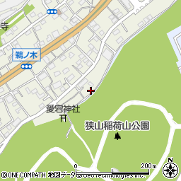 埼玉県狭山市鵜ノ木12-12周辺の地図