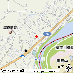 埼玉県狭山市笹井3030-9周辺の地図
