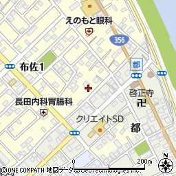 千葉県我孫子市布佐2931-1周辺の地図