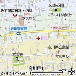 埼玉県三郷市上彦名215周辺の地図