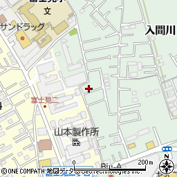 埼玉県狭山市入間川1438-22周辺の地図