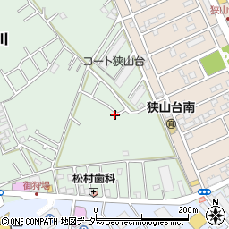 埼玉県狭山市入間川1418-33周辺の地図