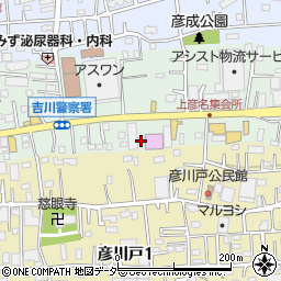 埼玉県三郷市上彦名214周辺の地図