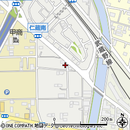 埼玉県三郷市仁蔵353周辺の地図