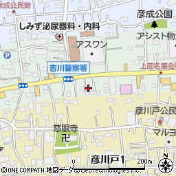 埼玉県三郷市上彦名175周辺の地図