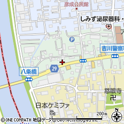 埼玉県三郷市上彦名103周辺の地図