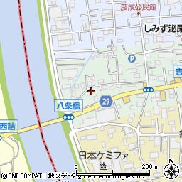 埼玉県三郷市上彦名46周辺の地図