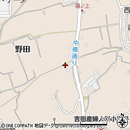 埼玉県入間市野田1300周辺の地図