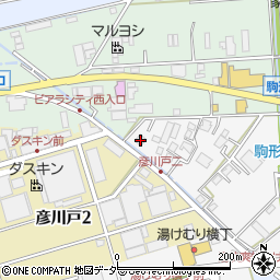埼玉県三郷市駒形685周辺の地図