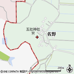 千葉県成田市佐野239周辺の地図