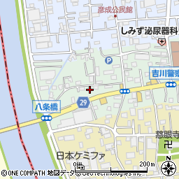 埼玉県三郷市上彦名16周辺の地図