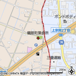 埼玉県富士見市下南畑2366周辺の地図