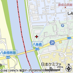 埼玉県三郷市上彦名10周辺の地図