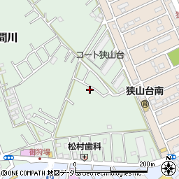 埼玉県狭山市入間川1418-37周辺の地図