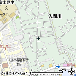 埼玉県狭山市入間川1441-2周辺の地図