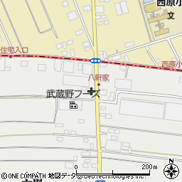 埼玉県入間郡三芳町上富2027周辺の地図