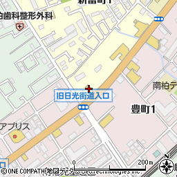 すし銚子丸南柏店周辺の地図