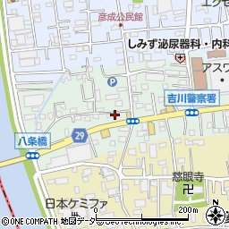埼玉県三郷市上彦名116周辺の地図