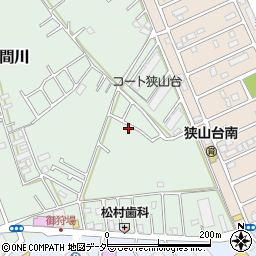 埼玉県狭山市入間川1418-38周辺の地図
