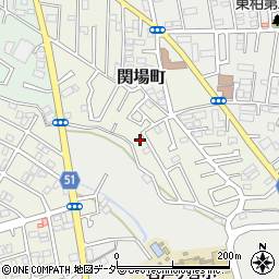 関場町公園周辺の地図