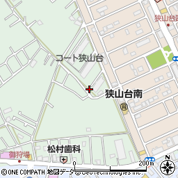 埼玉県狭山市入間川1418-21周辺の地図