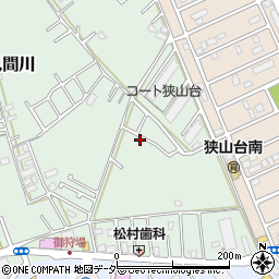 埼玉県狭山市入間川1418-39周辺の地図