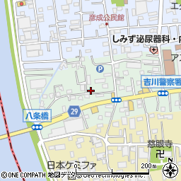 埼玉県三郷市上彦名100周辺の地図