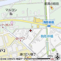 埼玉県三郷市駒形667周辺の地図