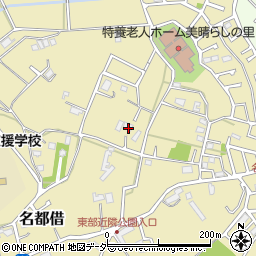 千葉県流山市名都借1135周辺の地図