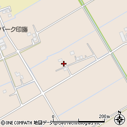 千葉県印旛郡栄町請方407周辺の地図