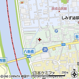 埼玉県三郷市上彦名43周辺の地図
