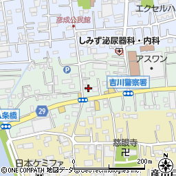 埼玉県三郷市上彦名120周辺の地図