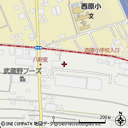 埼玉県入間郡三芳町上富2052-1周辺の地図