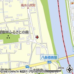 埼玉県八潮市八條3923-22周辺の地図