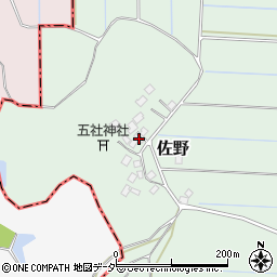 千葉県成田市佐野283周辺の地図