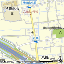 埼玉県八潮市八條1034-1周辺の地図